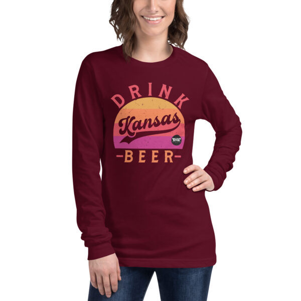 Drink Kansas Beer - Unisex Long Sleeve Tee