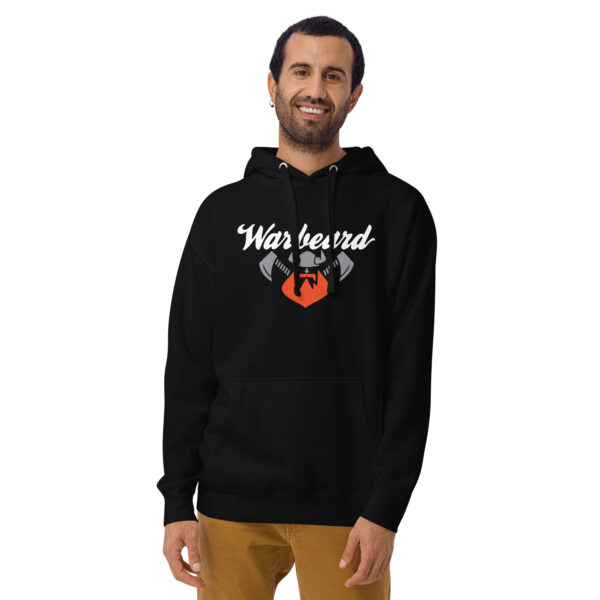 Warbeard Black Unisex Hoodie